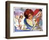 Fox Movietone Follies of 1929, Sharon Lynn, 1929-null-Framed Art Print