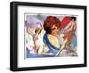 Fox Movietone Follies of 1929, Sharon Lynn, 1929-null-Framed Art Print