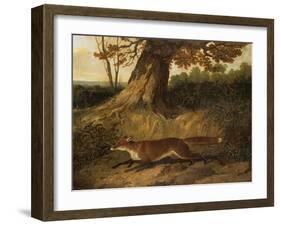 Fox on the Run-John Frederick Herring I-Framed Giclee Print