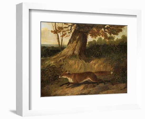 Fox on the Run-John Frederick Herring I-Framed Giclee Print