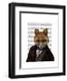 Fox Portrait 2-Fab Funky-Framed Art Print