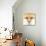 Fox Portrait Made of Geometrical Shapes-Wision-Stretched Canvas displayed on a wall