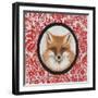 Fox Portrait-Gigi Begin-Framed Giclee Print