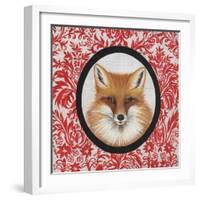 Fox Portrait-Gigi Begin-Framed Giclee Print