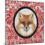 Fox Portrait-Gigi Begin-Mounted Giclee Print