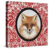 Fox Portrait-Gigi Begin-Stretched Canvas