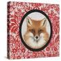 Fox Portrait-Gigi Begin-Stretched Canvas