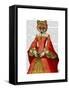 Fox Queen-Fab Funky-Framed Stretched Canvas