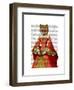 Fox Queen-Fab Funky-Framed Art Print