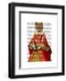 Fox Queen-Fab Funky-Framed Art Print