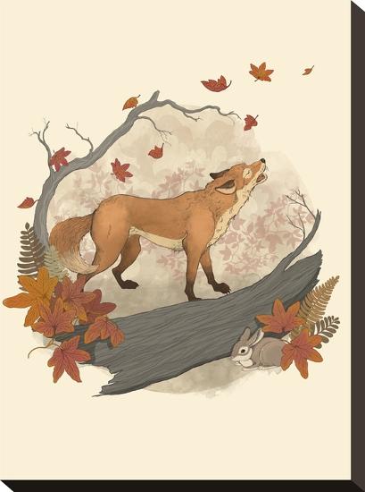 Fox&Rabbit-Laura Graves-Stretched Canvas