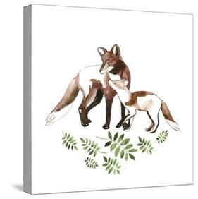 Fox's Joy-null-Stretched Canvas