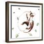 Fox's Sleep-null-Framed Giclee Print