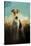 Fox Terrier on Alert-Jai Johnson-Stretched Canvas