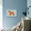 Fox Terrier Orange-NaxArt-Art Print displayed on a wall