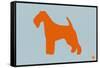 Fox Terrier Orange-NaxArt-Framed Stretched Canvas