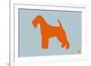 Fox Terrier Orange-NaxArt-Framed Premium Giclee Print