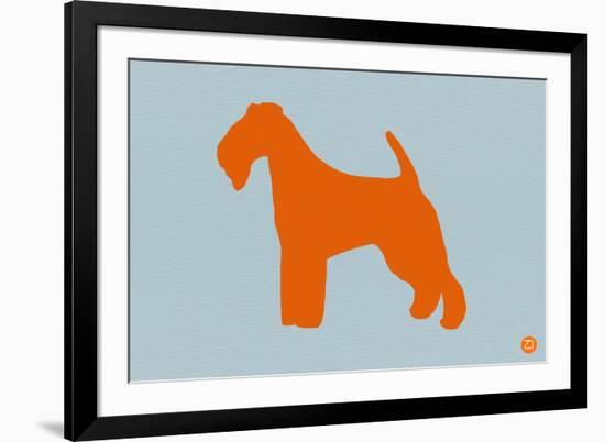 Fox Terrier Orange-NaxArt-Framed Premium Giclee Print