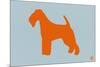 Fox Terrier Orange-NaxArt-Mounted Premium Giclee Print