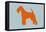 Fox Terrier Orange-NaxArt-Framed Stretched Canvas