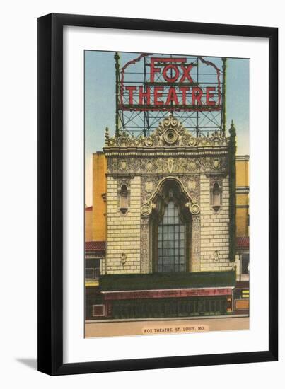 Fox Theater, St. Louis, Missouri-null-Framed Art Print