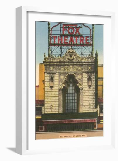 Fox Theater, St. Louis, Missouri-null-Framed Art Print