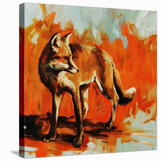 Fox Trot-Sydney Edmunds-Stretched Canvas