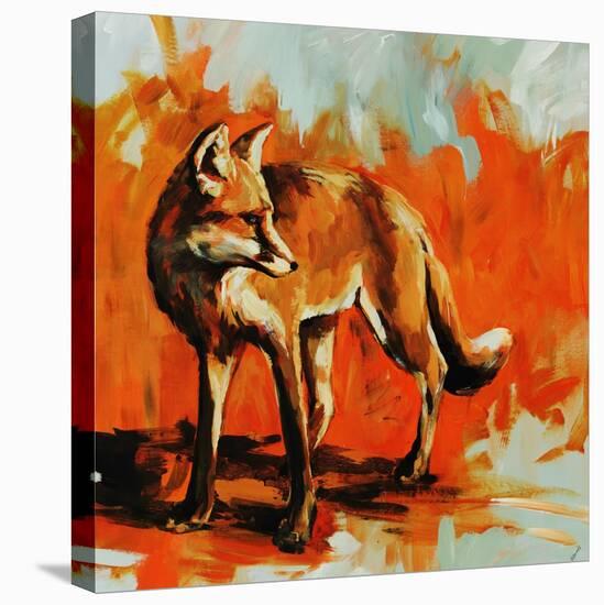 Fox Trot-Sydney Edmunds-Stretched Canvas