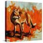 Fox Trot-Sydney Edmunds-Stretched Canvas