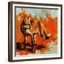 Fox Trot-Sydney Edmunds-Framed Giclee Print