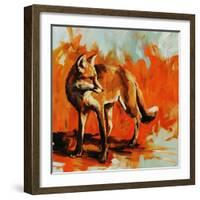 Fox Trot-Sydney Edmunds-Framed Giclee Print
