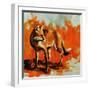 Fox Trot-Sydney Edmunds-Framed Giclee Print