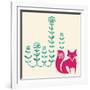 Fox Trot-null-Framed Giclee Print