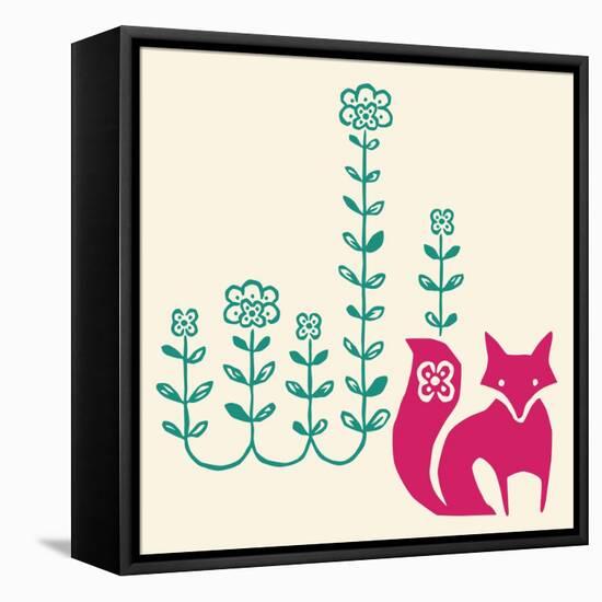Fox Trot-null-Framed Stretched Canvas