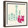 Fox Trot-null-Framed Giclee Print