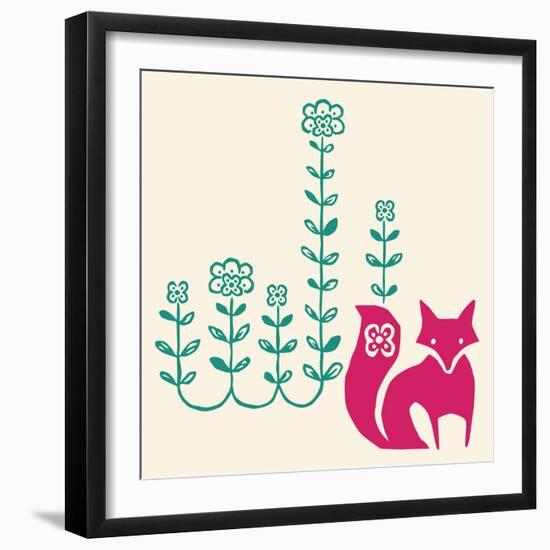 Fox Trot-null-Framed Giclee Print