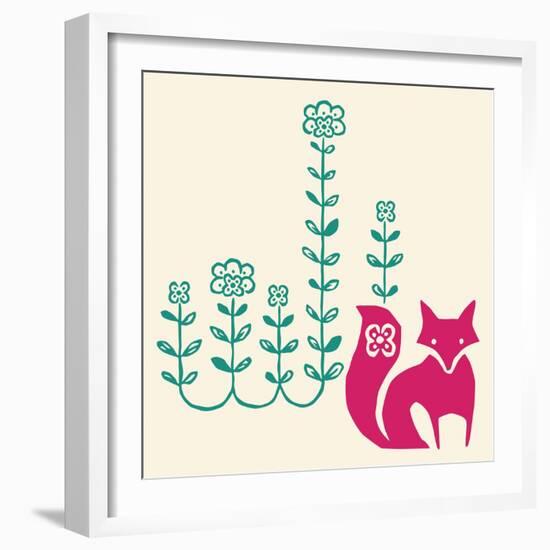 Fox Trot-null-Framed Giclee Print