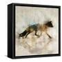 Fox Walk I-Ken Roko-Framed Stretched Canvas