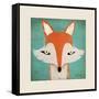 Fox with Border-Ryan Fowler-Framed Stretched Canvas