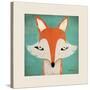 Fox with Border-Ryan Fowler-Stretched Canvas