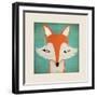 Fox with Border-Ryan Fowler-Framed Art Print