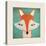 Fox with Border-Ryan Fowler-Stretched Canvas