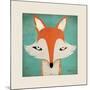 Fox with Border-Ryan Fowler-Mounted Art Print