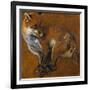 Fox with Legs Tied, by Alexandre-Francois Desportes (1661-1743), France, 18th Century-Alexandre-Francois Desportes-Framed Giclee Print