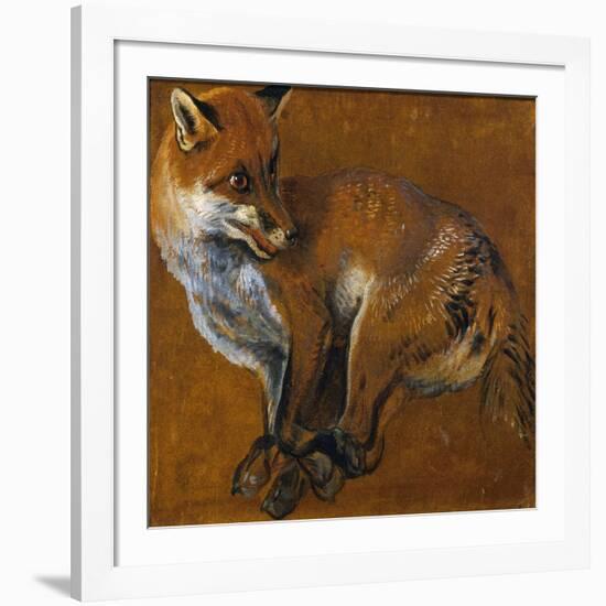 Fox with Legs Tied, by Alexandre-Francois Desportes (1661-1743), France, 18th Century-Alexandre-Francois Desportes-Framed Giclee Print