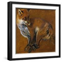 Fox with Legs Tied, by Alexandre-Francois Desportes (1661-1743), France, 18th Century-Alexandre-Francois Desportes-Framed Giclee Print