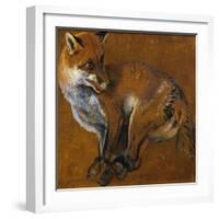 Fox with Legs Tied, by Alexandre-Francois Desportes (1661-1743), France, 18th Century-Alexandre-Francois Desportes-Framed Giclee Print