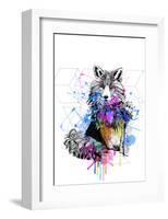 Fox-Karin Roberts-Framed Art Print