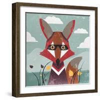 Fox-Anna Polanski-Framed Art Print