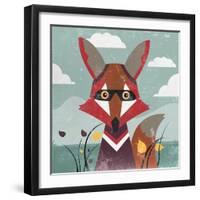 Fox-Anna Polanski-Framed Art Print